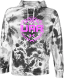 Under Armour Rival Fleece Hoodie Tie-Dye - Girls UAA Session I 2026 (Soft Pink)