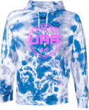 Under Armour Rival Fleece Hoodie Tie-Dye - Girls UAA Session I 2026 (Soft Pink)