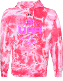 Under Armour Rival Fleece Hoodie Tie-Dye - Girls UAA Session I 2026 (Soft Pink)