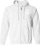 Full Zip Hoodies - RDA Spring Invitational 2026 (Full White)