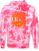 Under Armour Rival Fleece Hoodie Tie-Dye - Girls UAA Session I 2026 (Deep Burnt Orange)