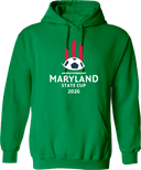 Hoodies - USYS Maryland State Cup (w1/4) 2026 (White Text)