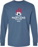 Long Sleeves - USYS Maryland State Cup (w1/4) 2026 (White Text)
