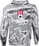 Tie-Dye Hoodies - USYS Maryland State Cup (w1/4) 2026 (White Text)