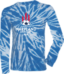 Tie-Dye Long Sleeves - USYS Maryland State Cup (w1/4) 2026 (White Text)