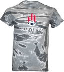 Tie-Dye Short Sleeves - USYS Maryland State Cup (w1/4) 2026 (White Text)