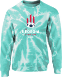 Crew Sweatshirt - USYS GA State Cup Finals (w3/3) 2026 (White & Red)