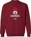 Crew Sweatshirt - USYS GA State Cup Finals (w3/3) 2026 (White & Red)