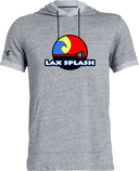 Under Armour Stadium Short Sleeve Hoodie - Lax Splash 2026