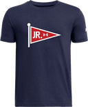 Under Armour Athletics Short Sleeve - Junior Tour - White Flag
