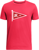 Under Armour Athletics Short Sleeve - Junior Tour - White Flag