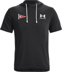 Under Armour Rival Terry Short-sleeve Hoodie - Junior Tour - White Flag