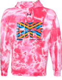 Under Armour Rival Fleece Hoodie Tie-Dye - Pipe City Lacrosse Festival 2026 (Linework)