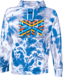 Under Armour Rival Fleece Hoodie Tie-Dye - Pipe City Lacrosse Festival 2026 (Linework)