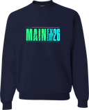 Crew Sweatshirt - The Main Event 2026(Stacked Bold Script)