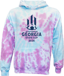 Tie-Dye Hoodies - USYS GA State Cup (w2/3) 2026 (Navy)