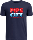 Under Armour Athletics Short Sleeve - Pipe City Lacrosse Festival 2026 (Stars and Stripes)