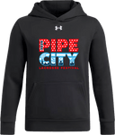 Under Armour Team Icon Fleece Hoodie - Pipe City Lacrosse Festival 2026 (Stars and Stripes)
