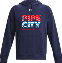 Under Armour Rival Fleece Hoodie - Pipe City Lacrosse Festival 2026 (Stars and Stripes)