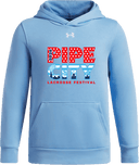 Under Armour Team Icon Fleece Hoodie - Pipe City Lacrosse Festival 2026 (Stars and Stripes)