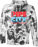 Under Armour Rival Fleece Hoodie Tie-Dye - Pipe City Lacrosse Festival 2026 (Stars and Stripes)