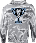 Tie-Dye Hoodies - East Coast Cup 2026 (Full Cup Logo)