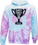 Tie-Dye Hoodies - East Coast Cup 2026 (Full Cup Logo)