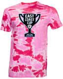 Tie-Dye Short Sleeves - East Coast Cup 2026 (Full Cup Logo)