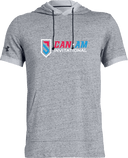 Under Armour Stadium Short Sleeve Hoodie - Can-Am Invitational 2026 - Boys (White)