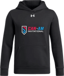 Under Armour Team Icon Fleece Hoodie - Can-Am Invitational 2026 - Boys (White)