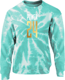 Crew Sweatshirt - Power 24 Session I 2026 (Stacked Geometric "24" Wordmark)