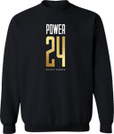 Crew Sweatshirt - Power 24 Session I 2026 (Stacked Geometric "24" Wordmark)
