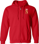 Full Zip Hoodies - Power 24 Session I 2026 (Stacked Geometric "24" Wordmark)
