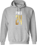 Hoodies - Power 24 Session I 2026 (Stacked Geometric "24" Wordmark)