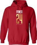 Hoodies - Power 24 Session I 2026 (Stacked Geometric "24" Wordmark)