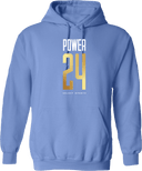 Hoodies - Power 24 Session I 2026 (Stacked Geometric "24" Wordmark)