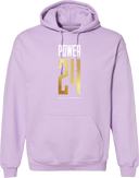 Hoodies - Power 24 Session I 2026 (Stacked Geometric "24" Wordmark)
