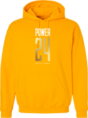 Hoodies - Power 24 Session I 2026 (Stacked Geometric "24" Wordmark)