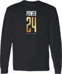 Long Sleeves - Power 24 Session I 2026 (Stacked Geometric "24" Wordmark)