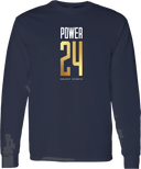 Long Sleeves - Power 24 Session I 2026 (Stacked Geometric "24" Wordmark)