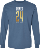 Long Sleeves - Power 24 Session I 2026 (Stacked Geometric "24" Wordmark)
