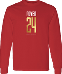 Long Sleeves - Power 24 Session I 2026 (Stacked Geometric "24" Wordmark)