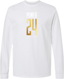 Long Sleeves - Power 24 Session I 2026 (Stacked Geometric "24" Wordmark)
