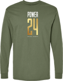 Long Sleeves - Power 24 Session I 2026 (Stacked Geometric "24" Wordmark)