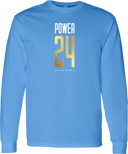 Long Sleeves - Power 24 Session I 2026 (Stacked Geometric "24" Wordmark)