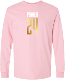 Long Sleeves - Power 24 Session I 2026 (Stacked Geometric "24" Wordmark)