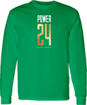 Long Sleeves - Power 24 Session I 2026 (Stacked Geometric "24" Wordmark)