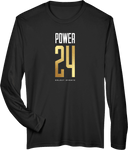 Performance Long Sleeves - Power 24 Session I 2026 (Stacked Geometric "24" Wordmark)