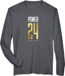 Performance Long Sleeves - Power 24 Session I 2026 (Stacked Geometric "24" Wordmark)