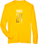 Performance Long Sleeves - Power 24 Session I 2026 (Stacked Geometric "24" Wordmark)